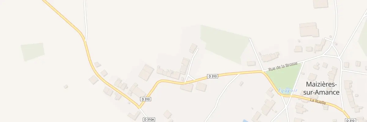 Plan du 3 Rue du Haut de Froid à Maizières-sur-Amance