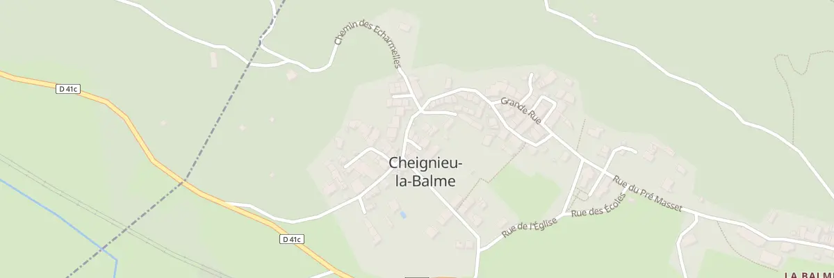 Plan du 11 Imp de l’Americaine à Cheignieu-la-Balme
