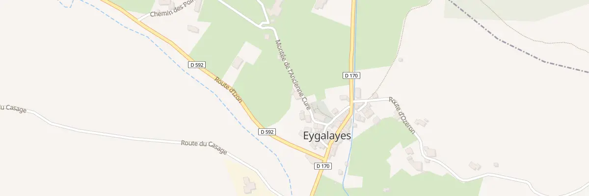 Plan du 5007 Le Village à Eygalayes