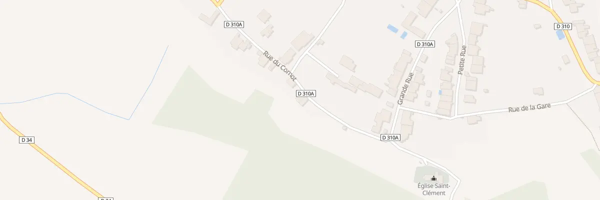 Plan du 3 Rue du Cornot à Maizières-sur-Amance