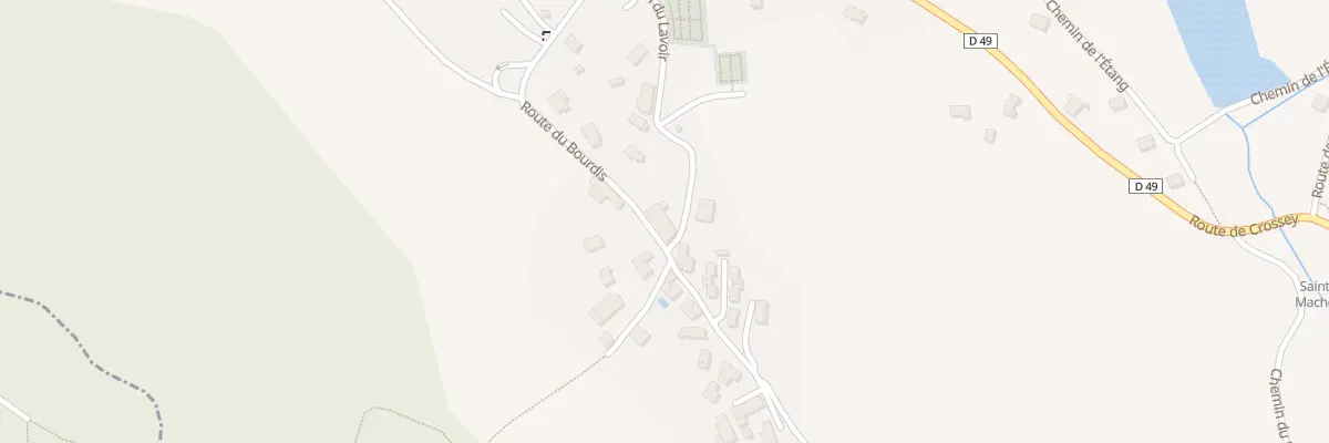 Plan du 365 Rte du Bourdis à Saint-Nicolas-de-Macherin