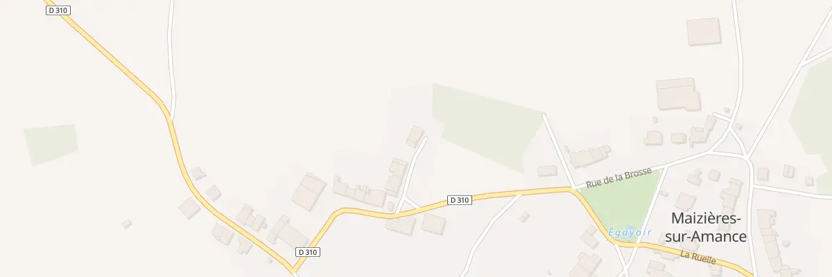 Plan du 7 Rue du Haut de Froid à Maizières-sur-Amance
