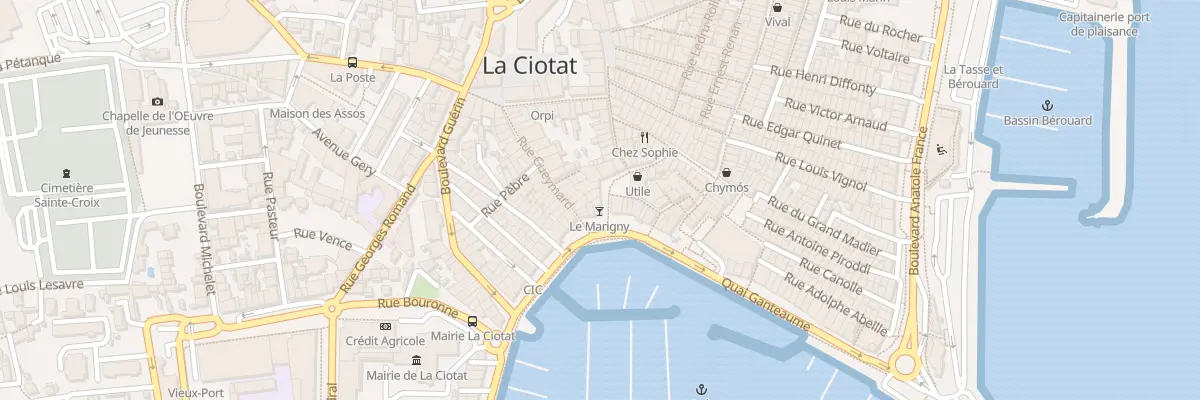 Plan du 26 Rue Marechal Foch à La Ciotat
