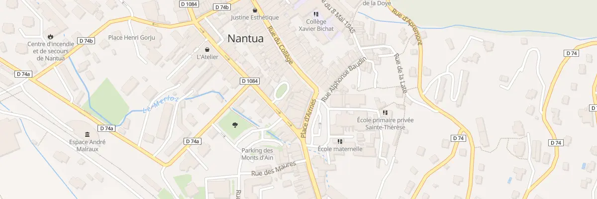 Plan du 5 Pl d’Armes à Nantua