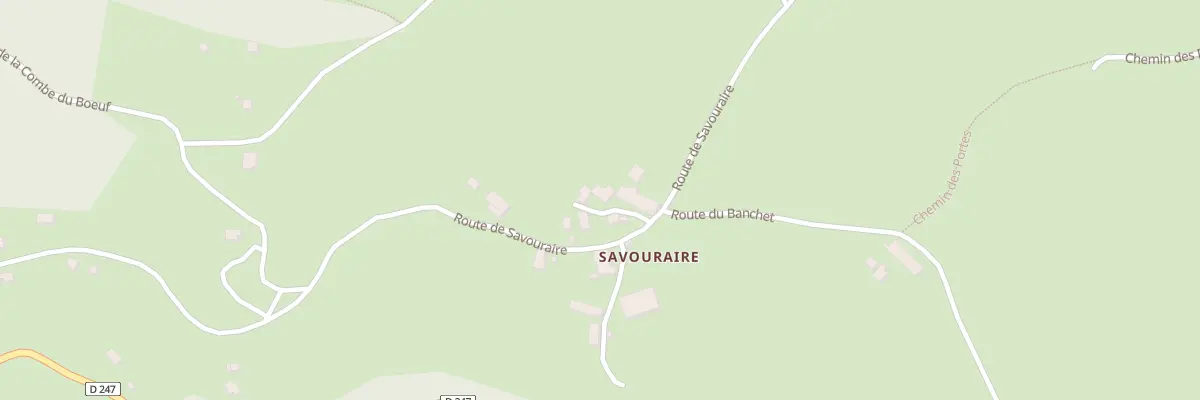 Plan du 56 Che de Cognière à Saint-Michel-les-Portes