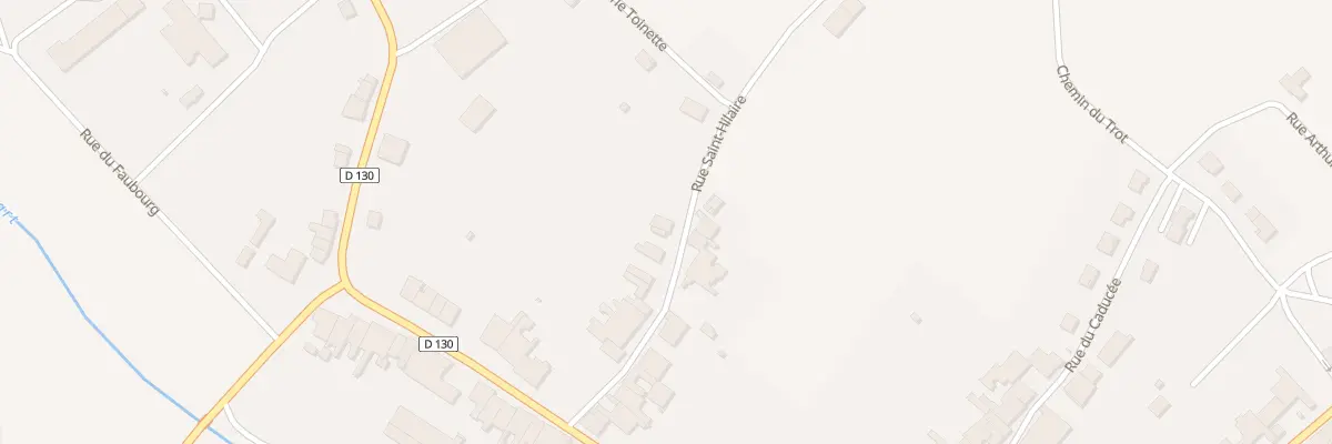 Plan du 13B Rue Saint Hilaire à Breuvannes-en-Bassigny