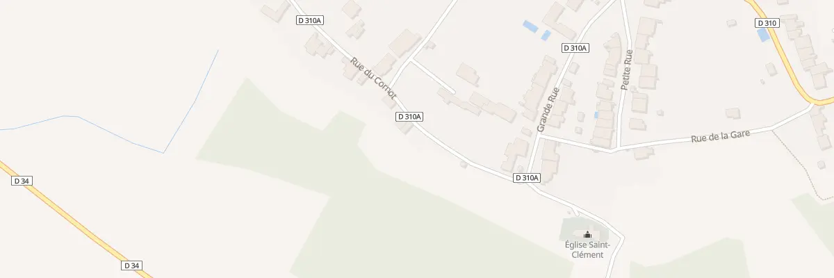 Plan du 1 Rue du Cornot à Maizières-sur-Amance
