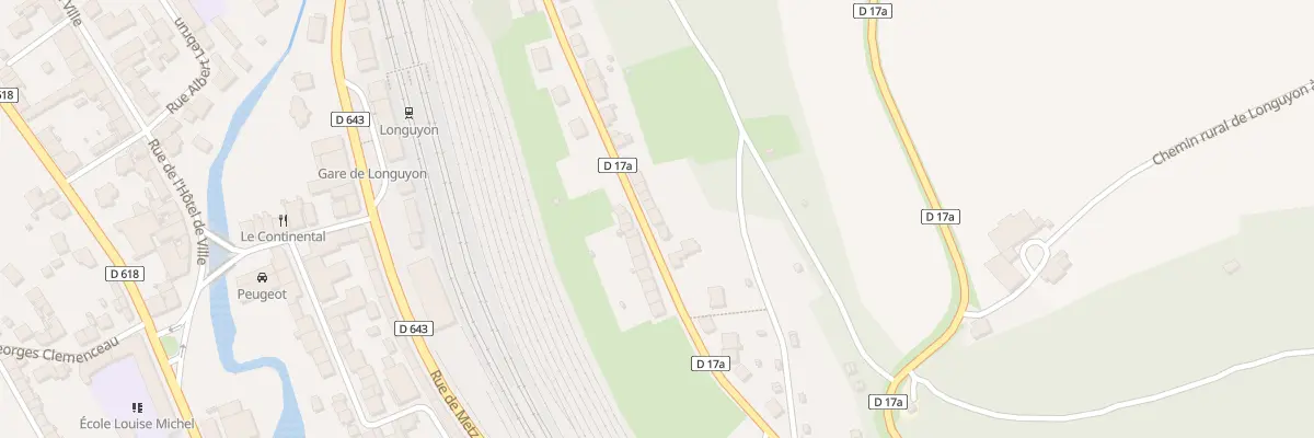 Plan du 54 Rue Raymond Poincaré à Longuyon