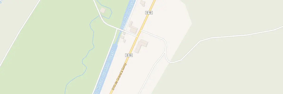 Plan du 1 D No 10 de Grand A Sorcy à Sauvoy