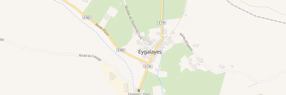 Plan du 5010 Le Village à Eygalayes
