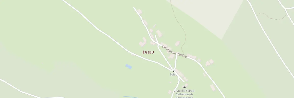 Plan du 5010 Egieu à Rossillon