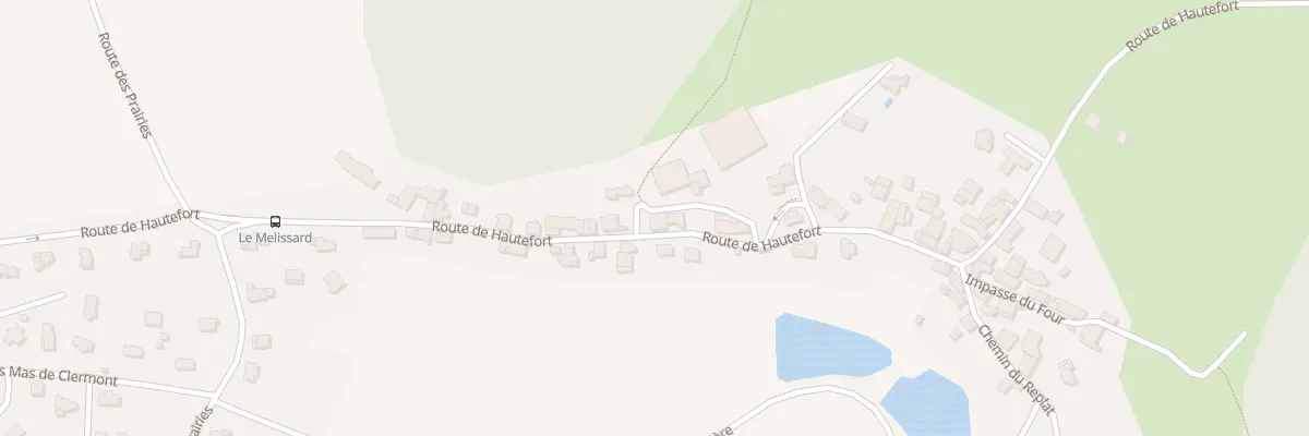 Plan du 841 Rte de Hautefort à Saint-Nicolas-de-Macherin