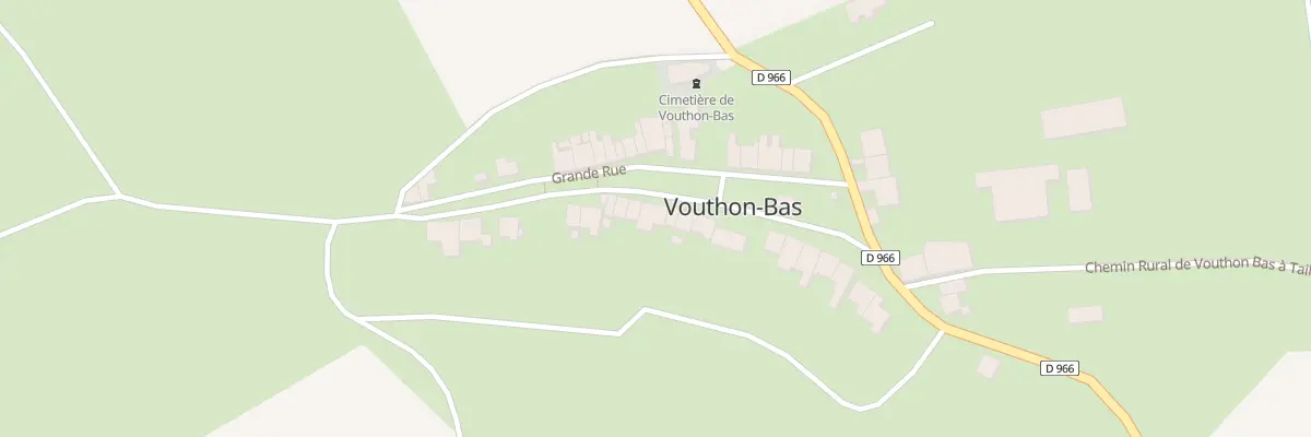 Plan du 25 Gr Grande Rue à Vouthon-Bas