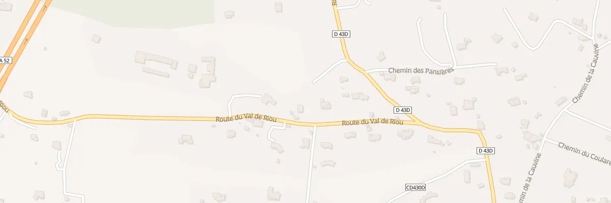 Plan du 805 Rte du Val de Riou à Roquevaire