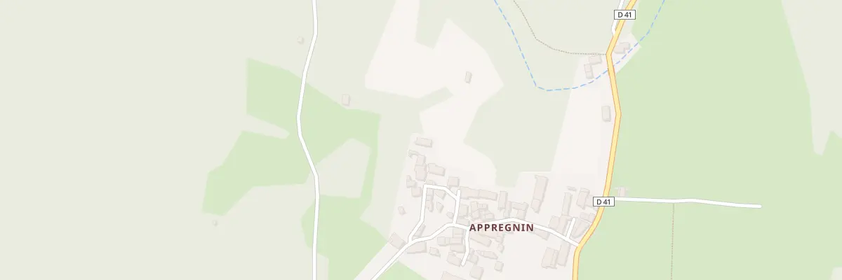 Plan du 5101 Appregnin à Saint-Germain-les-Paroisses