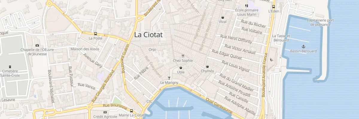 Plan du 2 Rue Marius Monnet à La Ciotat