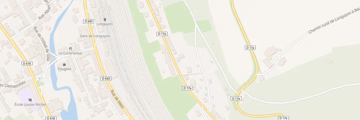 Plan du 56B Rue Raymond Poincaré à Longuyon