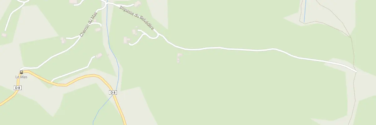 Plan du 230 Imp du Belvédère à Saint-Guillaume