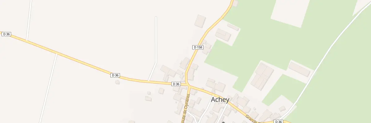 Plan du 5 Rte de Courtesoult à Achey