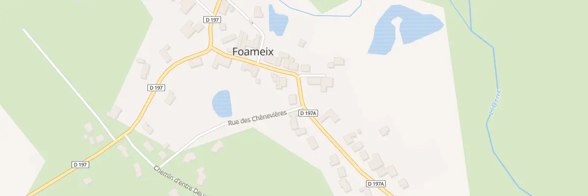 Plan du 2 Rte d’Etain à Foameix-Ornel