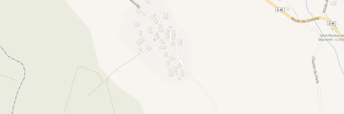 Plan du 468 Rte du Bourdis à Saint-Nicolas-de-Macherin