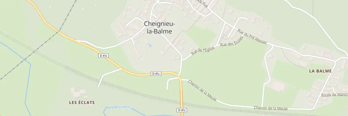 Plan du 5127 Cheignieu à Cheignieu-la-Balme