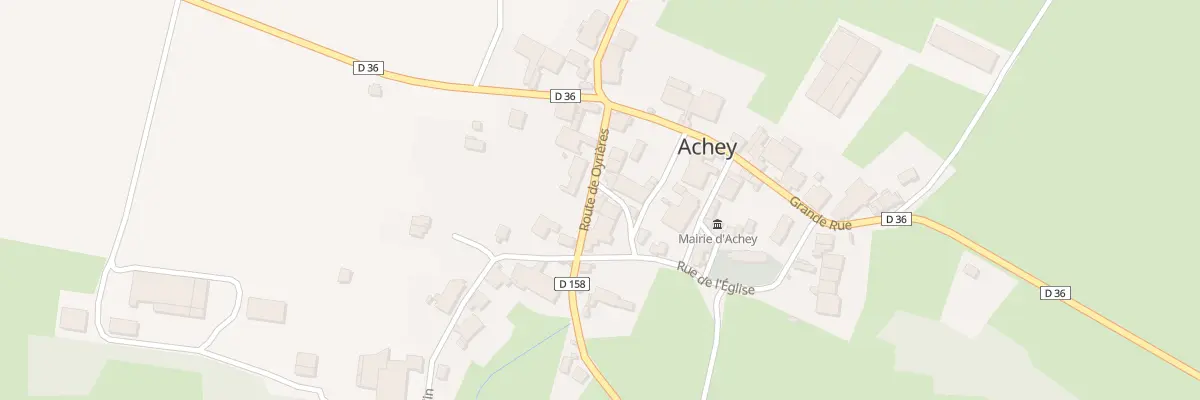 Plan du 2 Rue Barbe à Achey