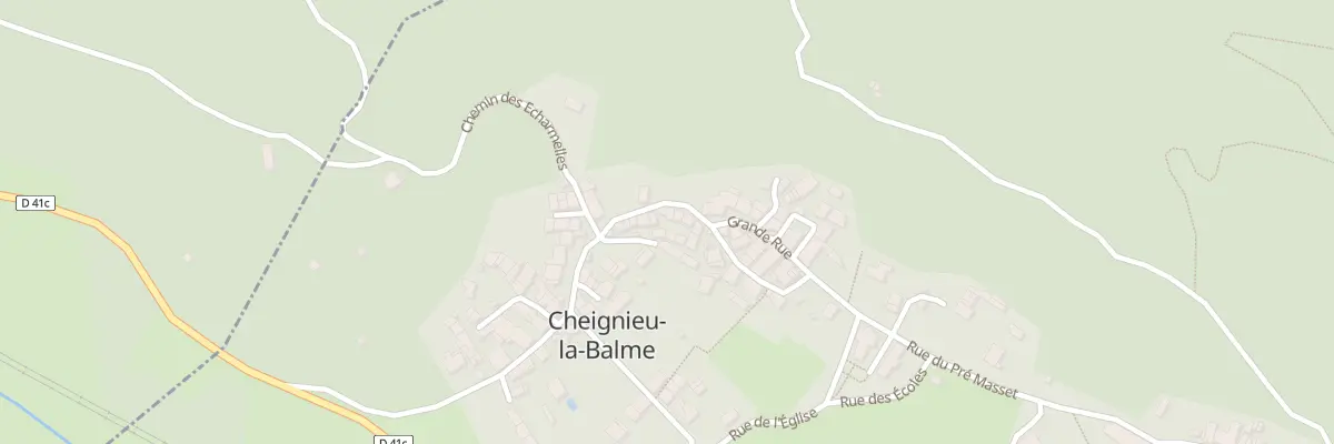 Plan du 5047 Cheignieu à Contrevoz