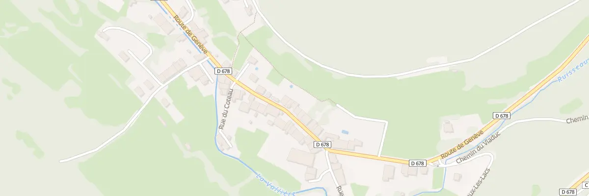 Plan du 1123 Rte de Genève à Revigny