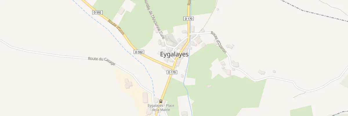 Plan du 5026 Le Village à Eygalayes