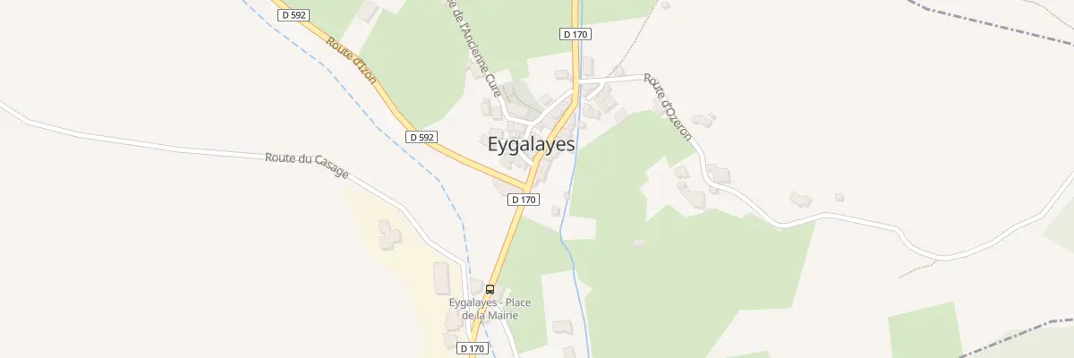 Plan du 5032 Le Village à Eygalayes