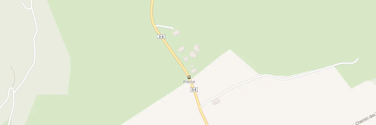 Plan du 1008 Rte de Gresse En Vercors à Saint-Guillaume