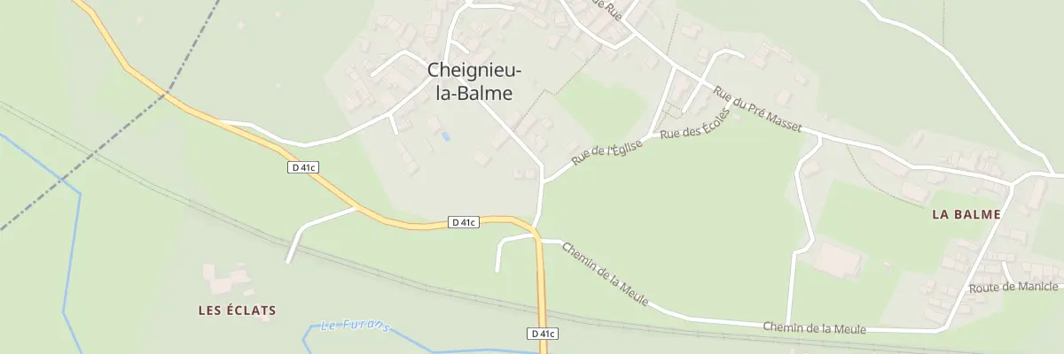 Plan du 5118 Cheignieu à Cheignieu-la-Balme