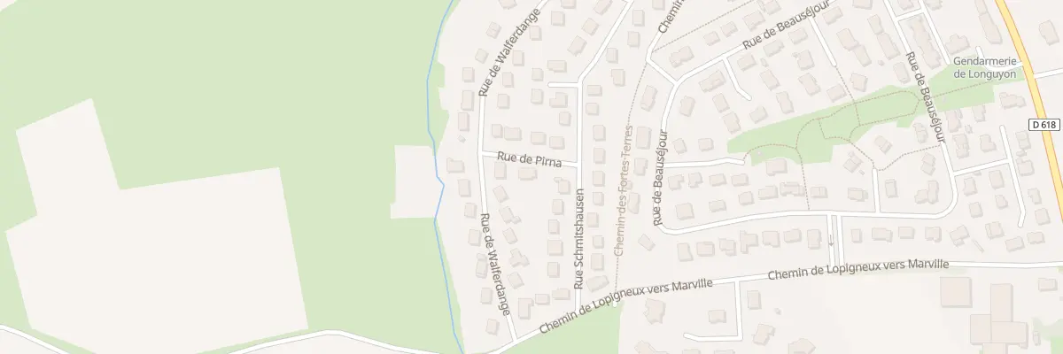 Plan du 2 Rue de Pirna à Longuyon