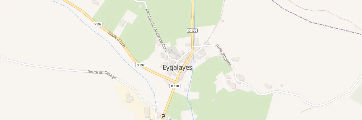 Plan du 5106 Le Village à Eygalayes