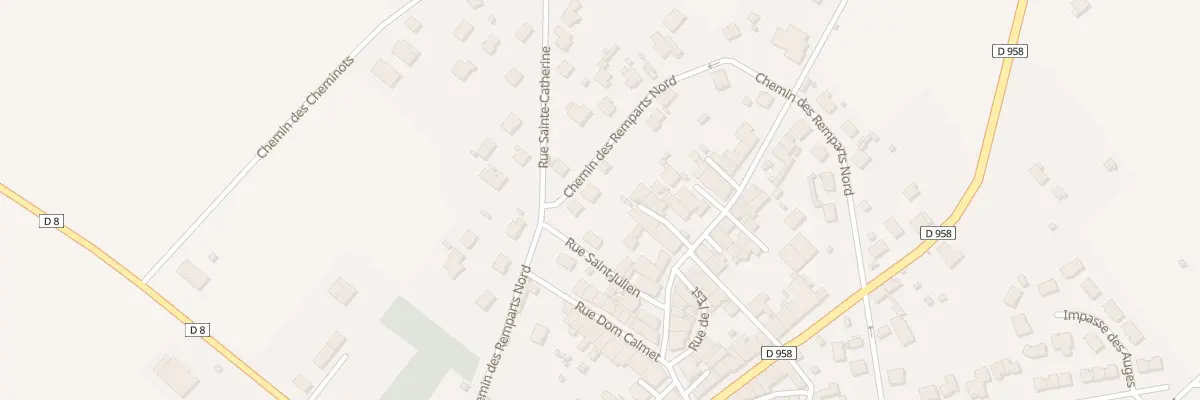 Plan du 17 Che des Remparts Nord à Vignot