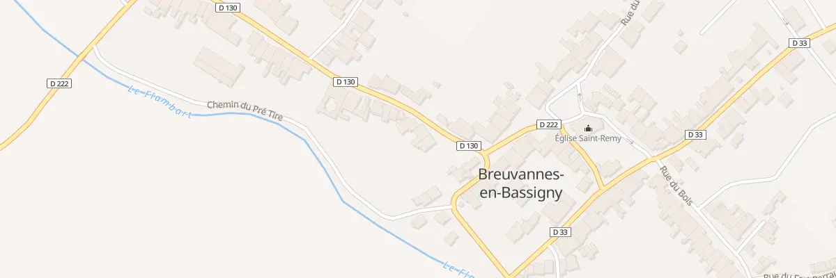 Plan du 3 Gr Grande Rue à Breuvannes-en-Bassigny