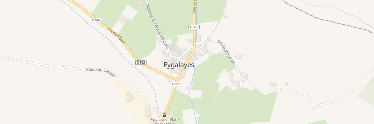 Plan du 5089 Le Village à Eygalayes