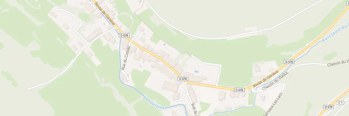 Plan du 1151 Rte de Genève à Revigny