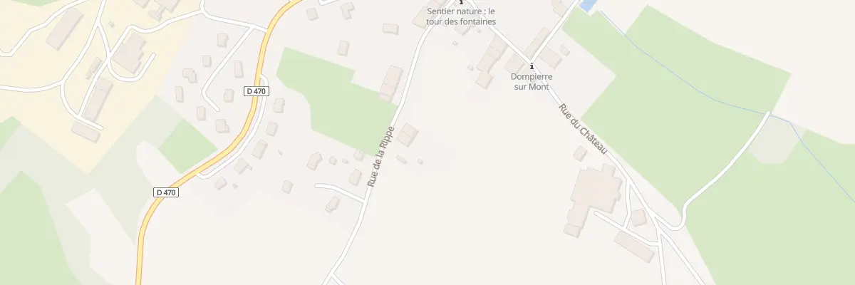 Plan du 7 Rue de la Rippe à Dompierre-sur-Mont