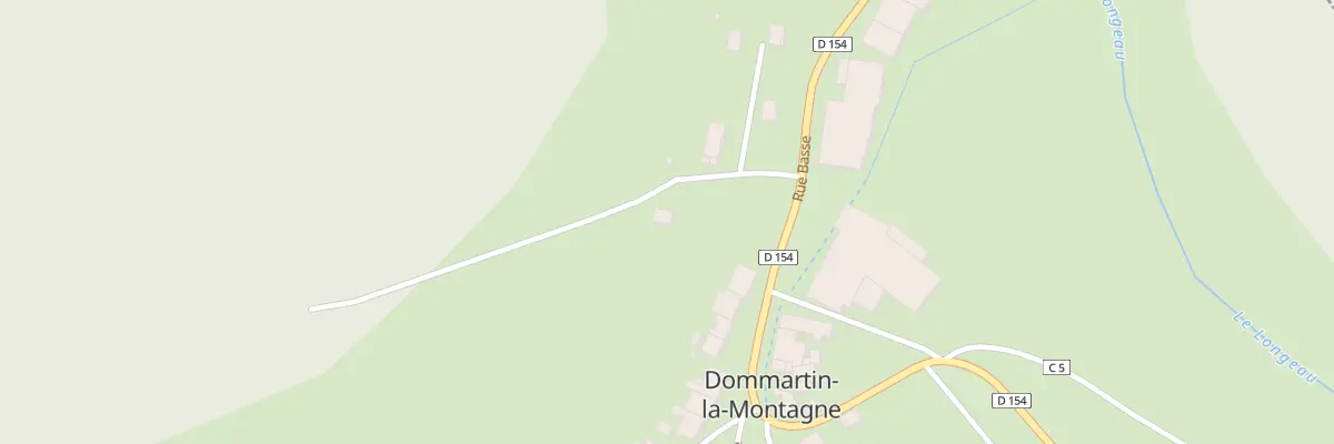 Plan du 9008 Sous la Ville à Dommartin-la-Montagne