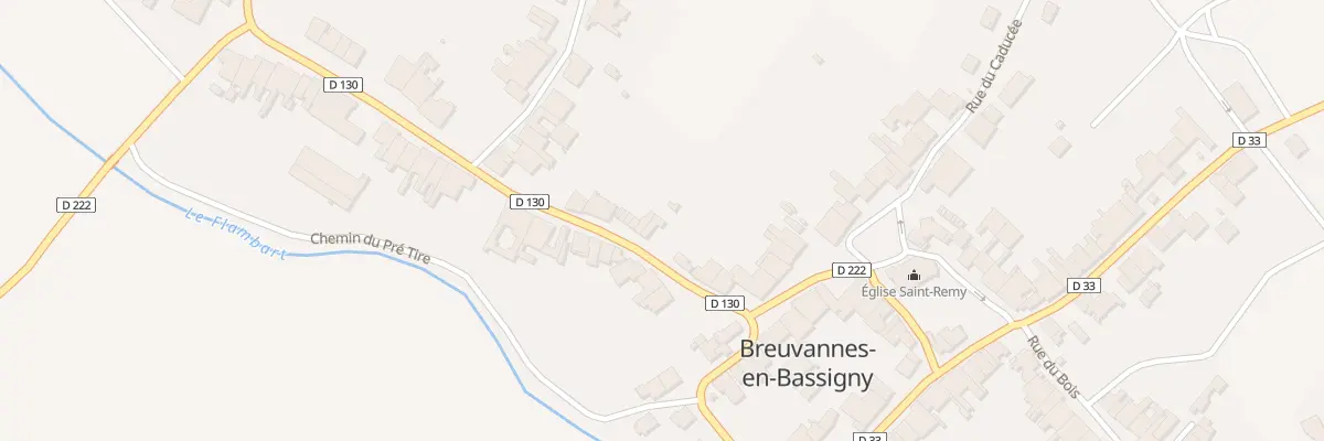 Plan du 8 Gr Grande Rue à Breuvannes-en-Bassigny