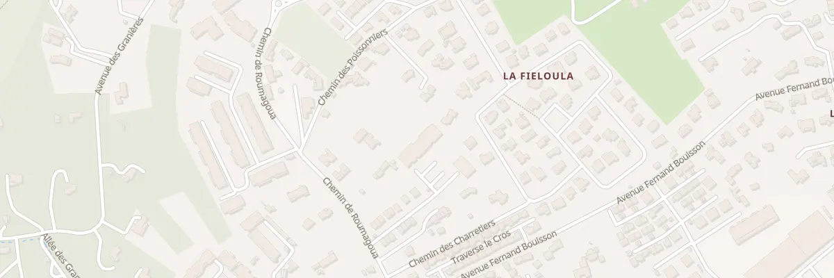 Plan du 544 Che de Roumagoua à La Ciotat