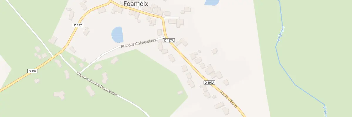 Plan du 6 Rte d’Etain à Foameix-Ornel