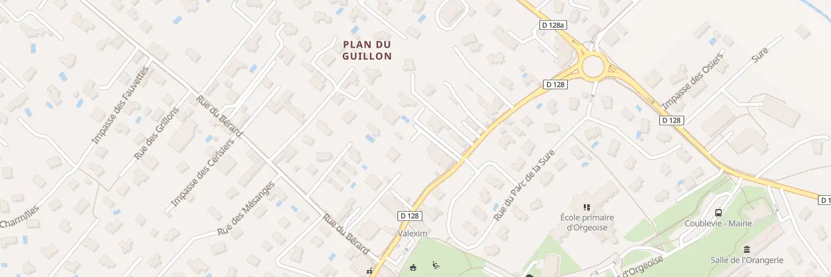 Plan du 206 Rte de Saint - Jean à Coublevie