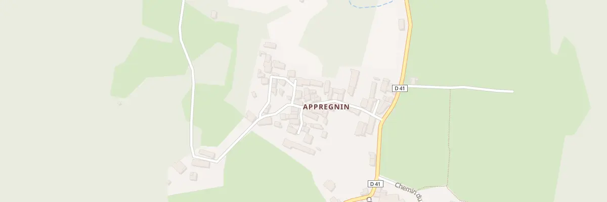 Plan du 5097 Appregnin à Saint-Germain-les-Paroisses