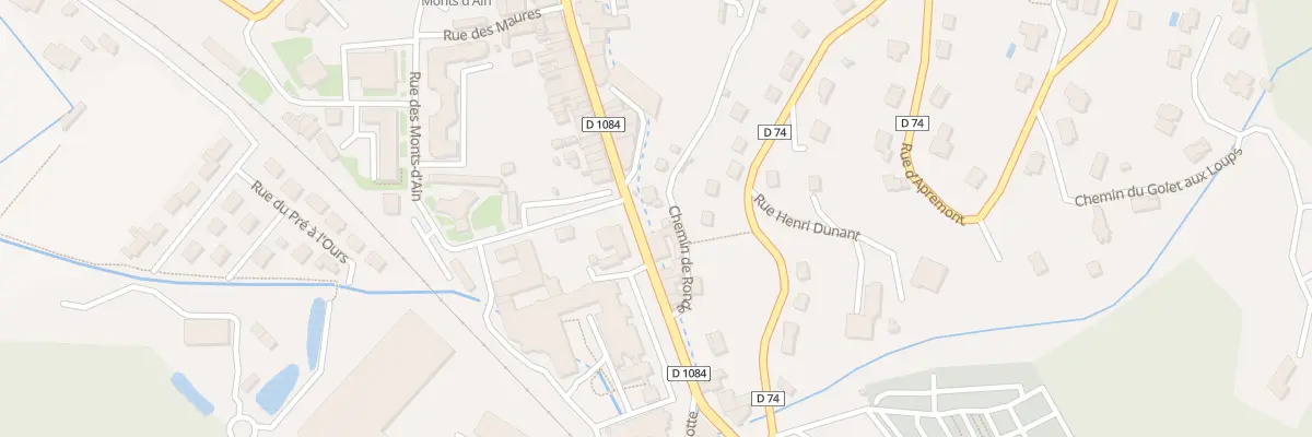 Plan du 31 Rue Paul Painlevé à Nantua