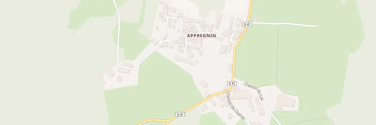 Plan du 5111 Appregnin à Saint-Germain-les-Paroisses