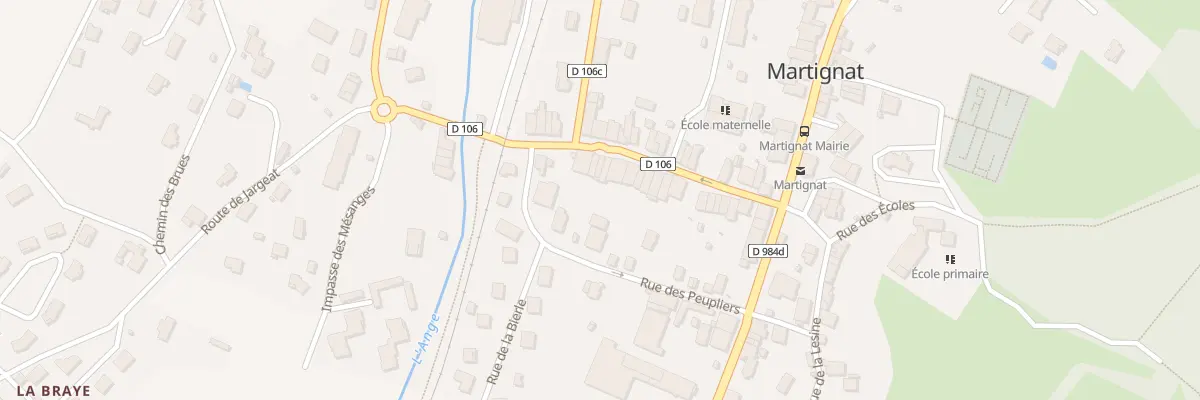 Plan du 147 Rue du Commerce à Martignat