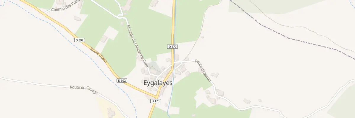 Plan du 5051 Brusquet à Eygalayes